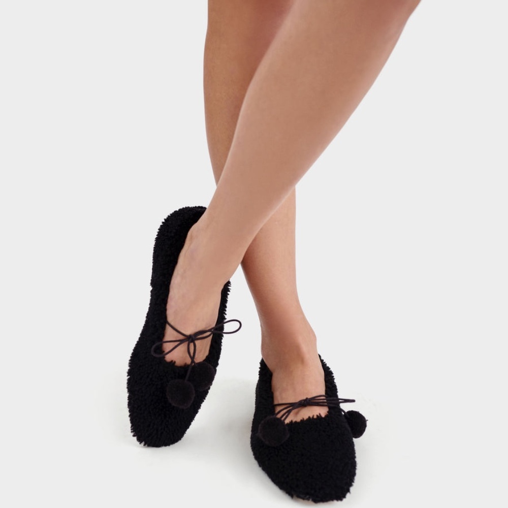 NWT Sleeper Lulu Shearling Slippers with Dust Bag - size 42